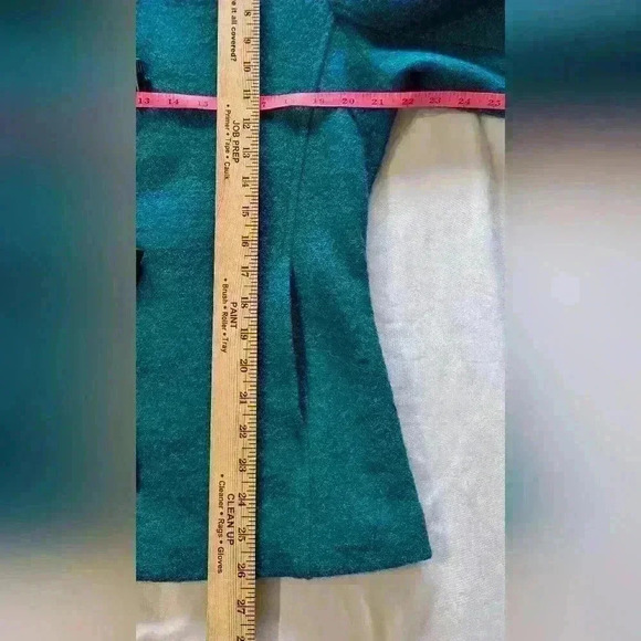 NWT Carson Boiled Wool Toggle Closure Geometric Pattern Jacket Large - Picture 11 of 12